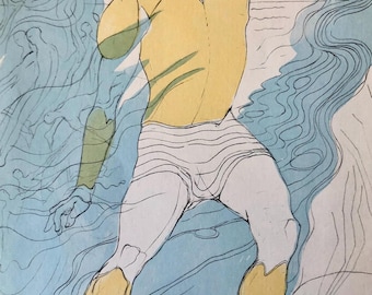 1974年 ベン・シャーン リトグラフ版画『For the Sake of a Single