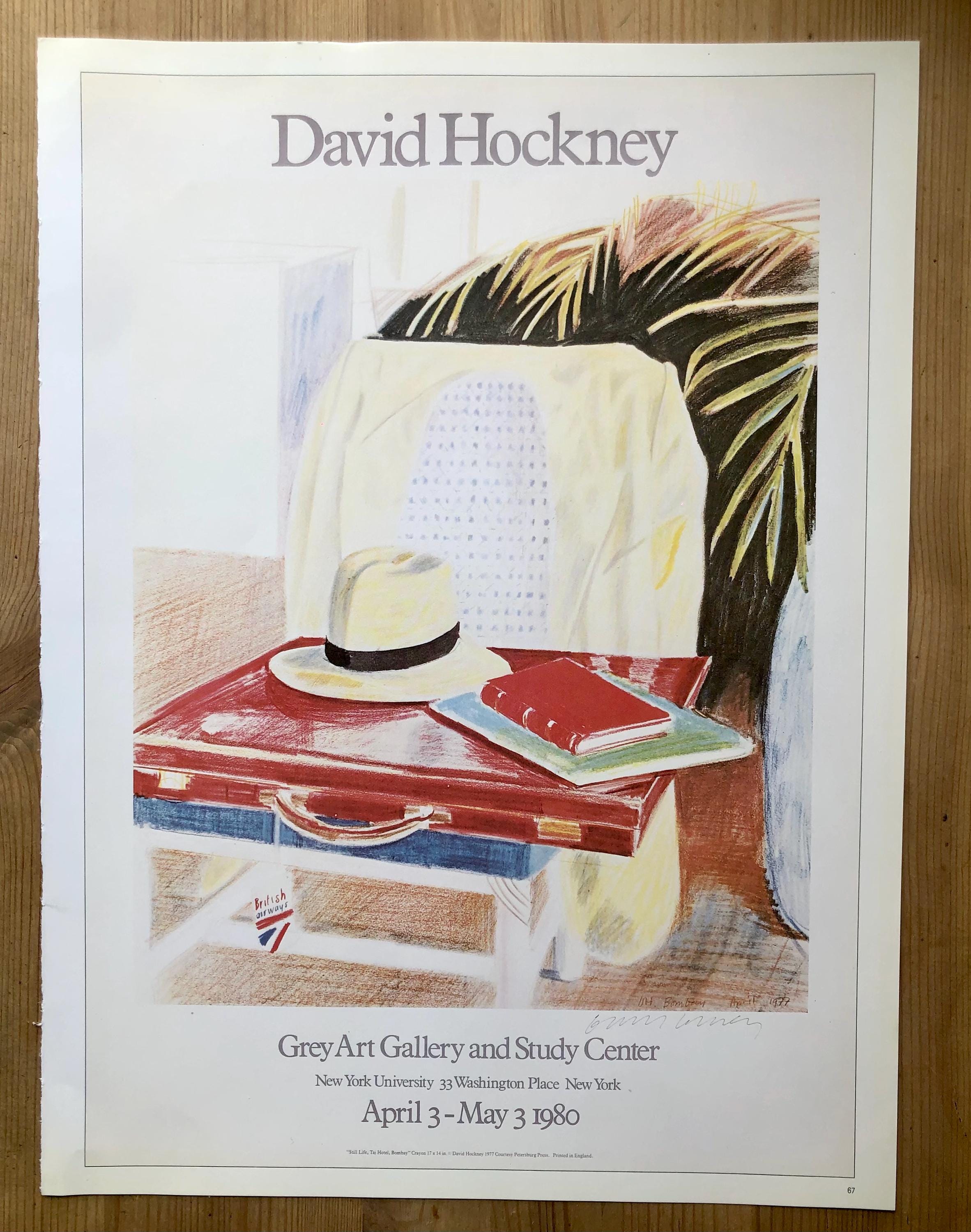 Drawing From/デビット ホックニー/ポスター
