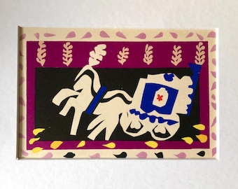 Lithographie Henri Matisse 'Jazz' - Épreuve Signée Numérotée Au Crayon (180 Ex)