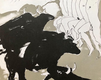1974年 ベン・シャーン リトグラフ版画『For the Sake of a Single