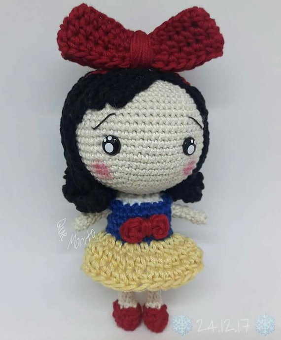 blanca nieves amigurumi