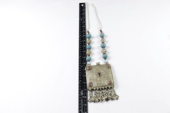 Vintage Style Kuchi Choker Necklace  - Statement … - image 8