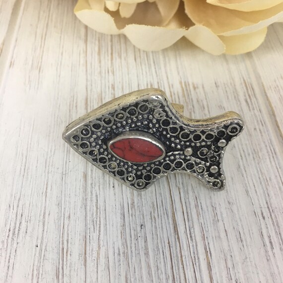 Vintage Afghan Kuchi Ring: Blue Stone Ethnic Trib… - image 7