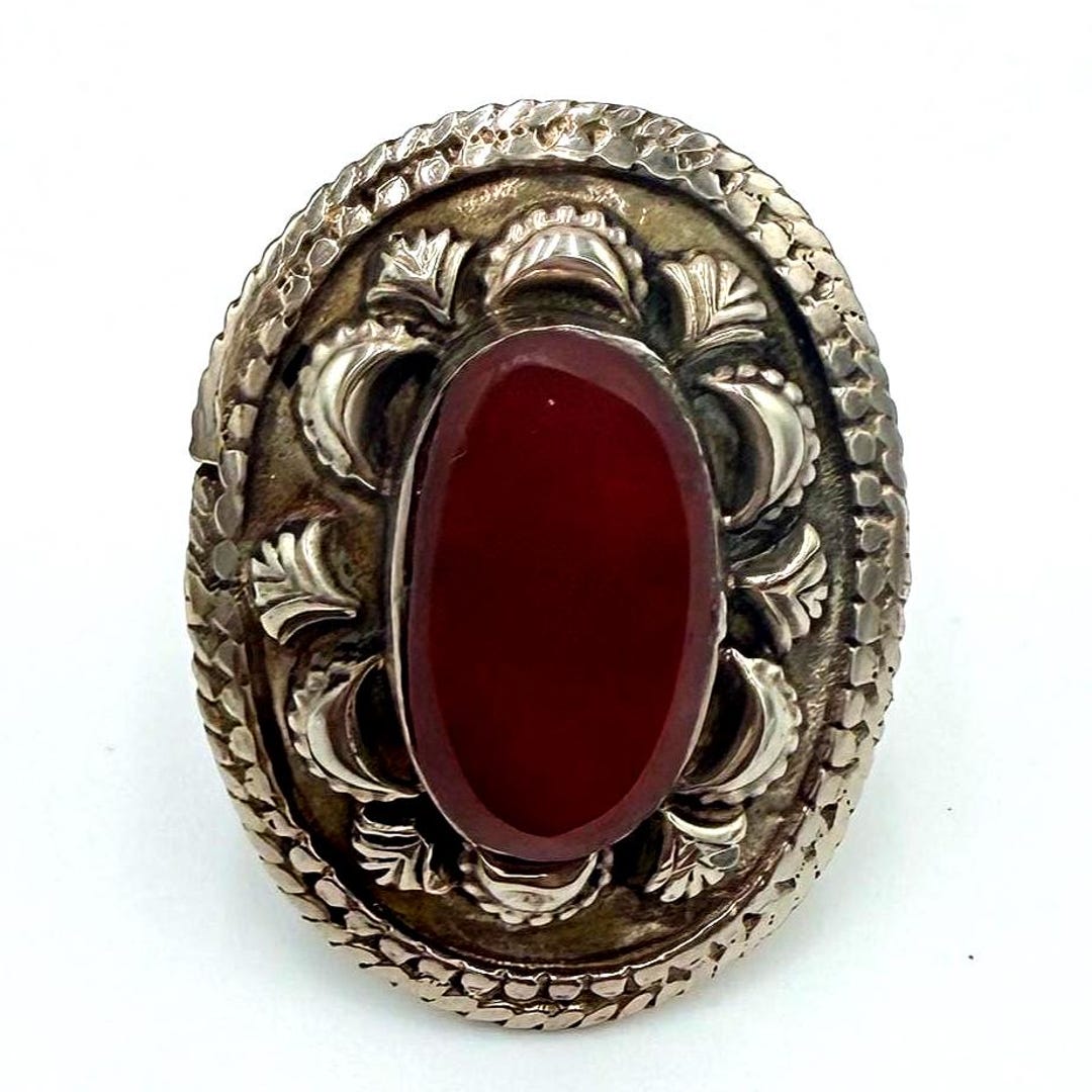 Large Vintage Afghan Rings - Etsy
