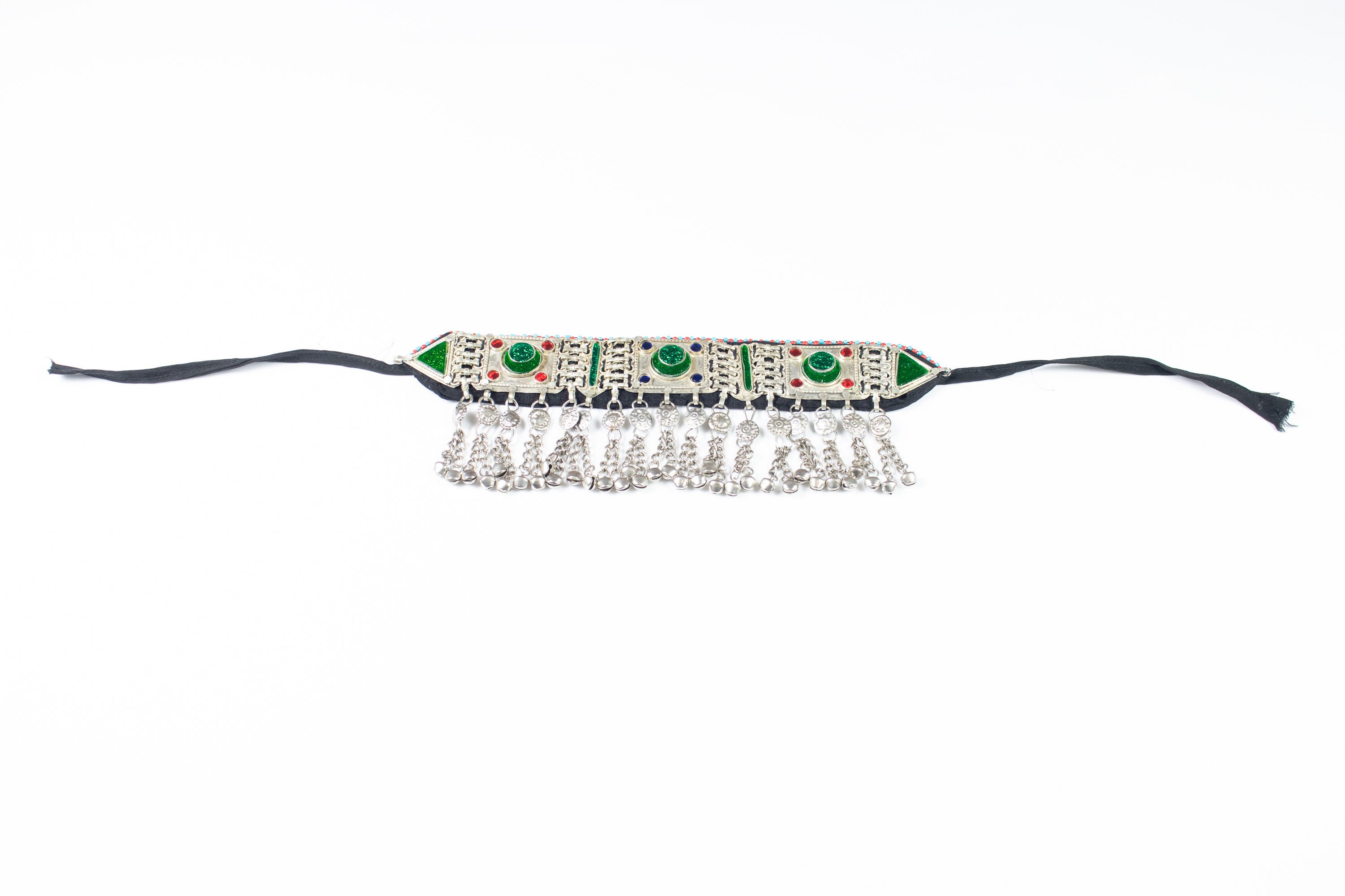 ヴィンテージ クチ チョーカーネックレス：アフガニスタンの部族