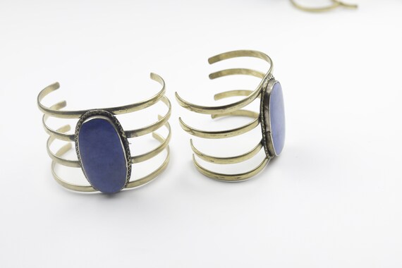 Vintage Style Kuchi Cuff Bracelet set - Statement… - image 2