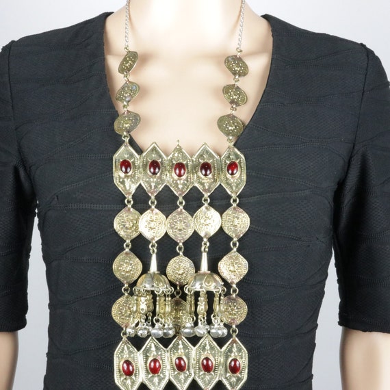 Vintage Style Kuchi Choker Necklace  - Statement … - image 1