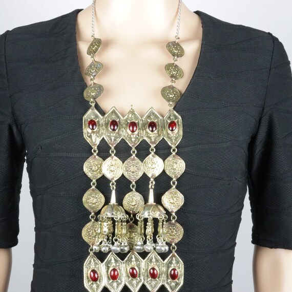 Vintage Style Kuchi Choker Necklace  - Statement … - image 6