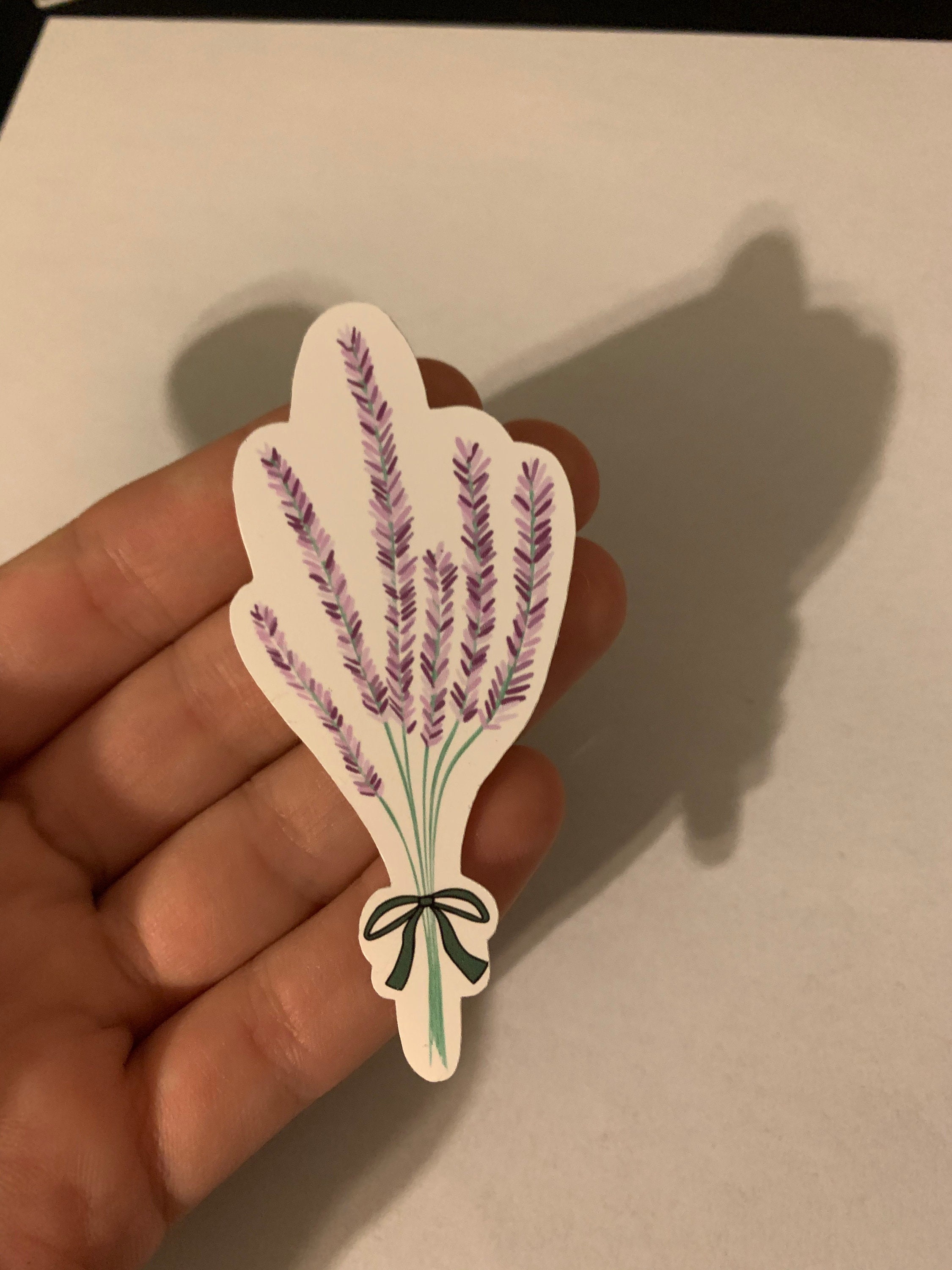 Lavender sticker | Etsy