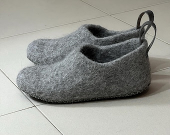 Natural Warm Valenki • Valenki Home Boots • Felted Wool shoes • Pure Wool • Handmade Winter Slippers
