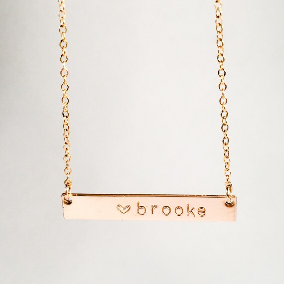 personalized baby name necklace