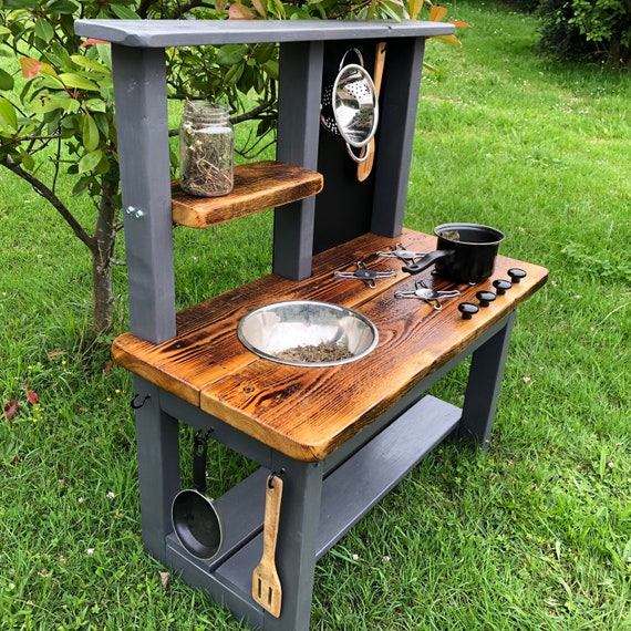 Mud Kitchen 3 Different Heights Age 2 4 4 5 Fully Etsy