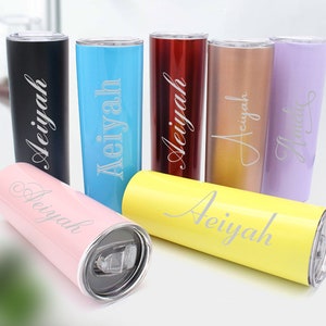 Personalized Tumbler 20 oz,Insulated Tumbler,Custom Tumbler Cup,Bridal Party Tumbler with Straw,Wedding Bridesmaid Tumbler,Bridesmaid Gift