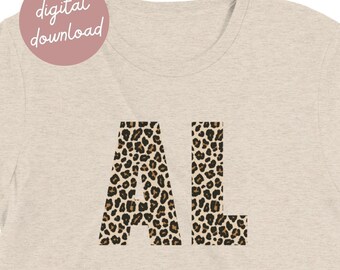 Cheetah AL PNG state shirt cheetah print state pride