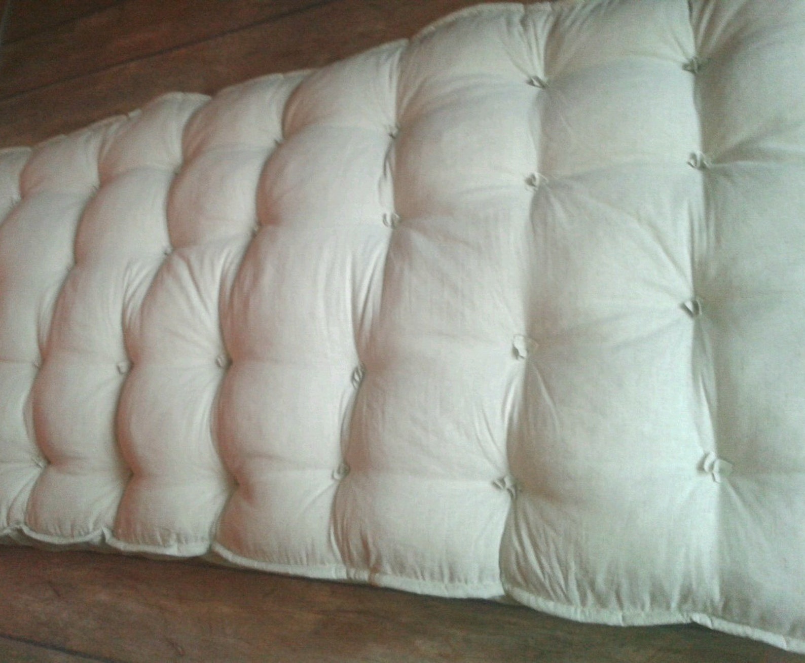 Wool Mattress/ Filling 100 pure new wool/160cm x 200 cm/ Etsy