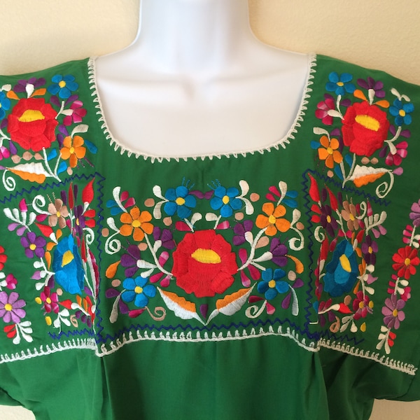 Embroidered Mexican - Etsy