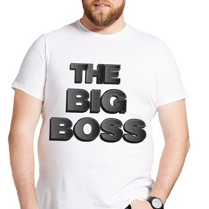 Men&#39;s Big & Tall Tee - Short Sleeve Cotton T-Shirt - Soft Bright White Shirt - 5XL
