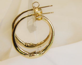 Moon earrings. For a new day with the face looking skyward.