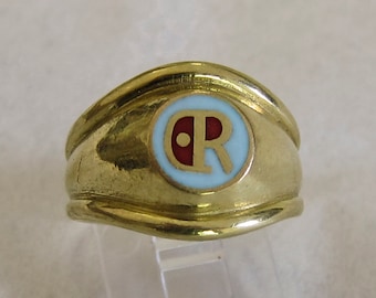 Signet ring is timeless. Classic classy