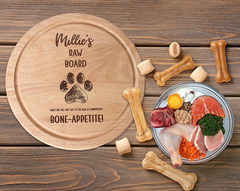 Personalised Dog Raw Food Board Etsy 日本