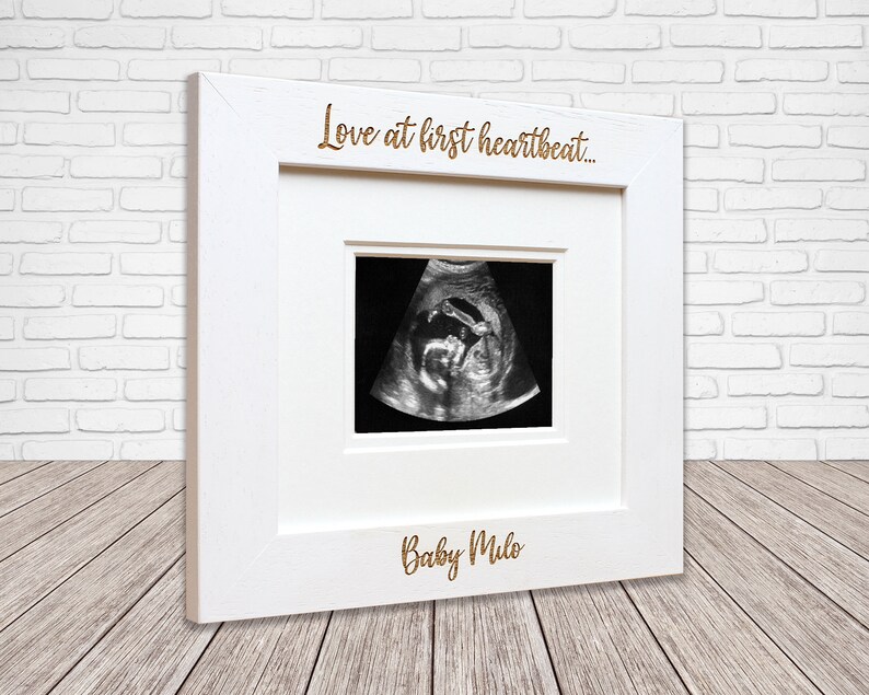 Baby Scan Picture Frame New Dad Gift Baby Shower Gift Baby Etsy