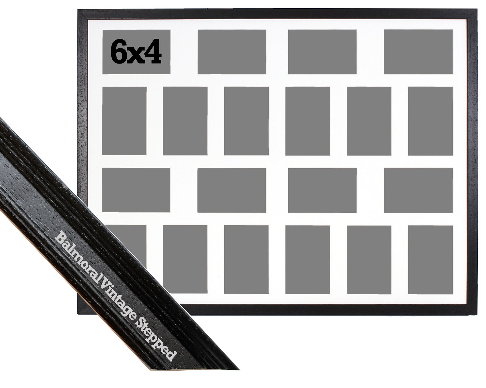 Multi Aperture Photo Frame. Holds 20 6x4 Photos. Etsy UK