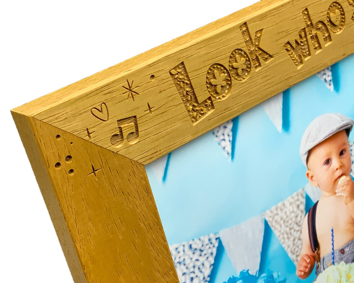 Personalised Photo Frame 1st Birthday Frame Personalised Etsy UK