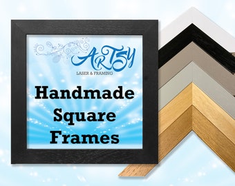 Square Hand Made Wooden Picture Frames - Made to measure, made to order