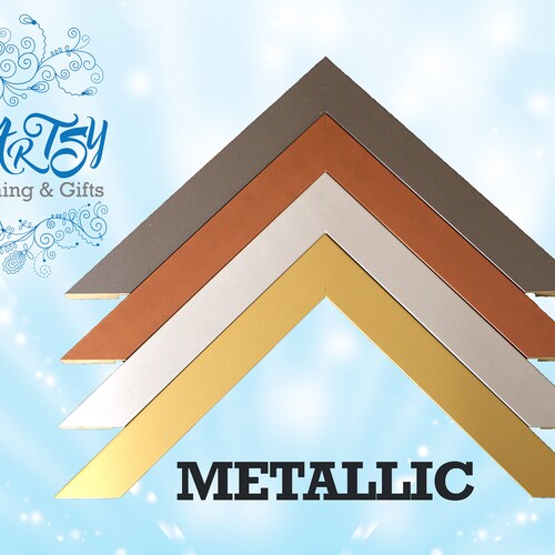 Made to Measure Metallic Frames please Read Description Box Etsy UK