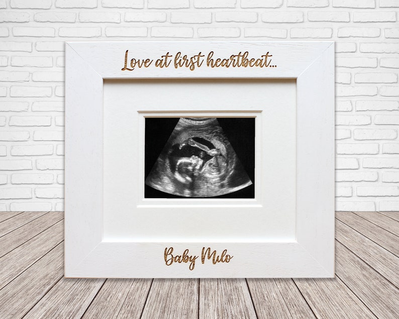 Baby Scan Picture Frame New Dad Gift Baby Shower Gift Baby Etsy
