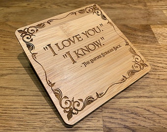 Bamboo coaster - Movie Quotes