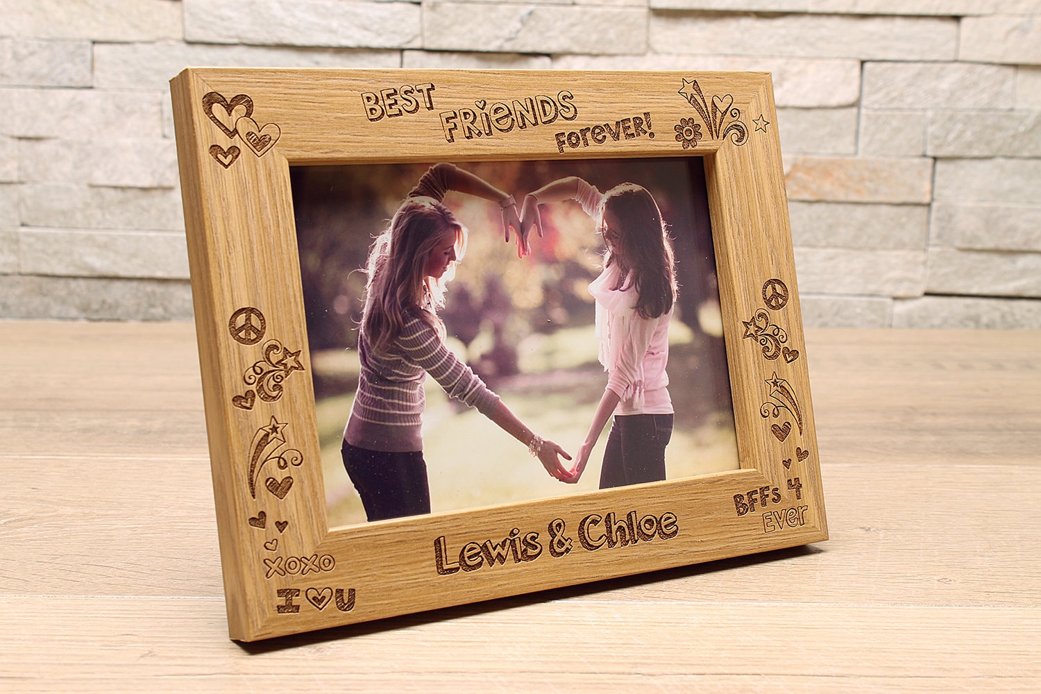 Photo frames for best friends deals