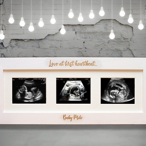 Baby Scan Picture Frame Baby Shower Gift New Dad Gift BF3 Etsy UK