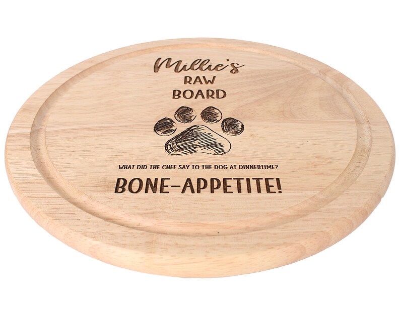 Personalised Dog Raw Food Board Etsy 日本