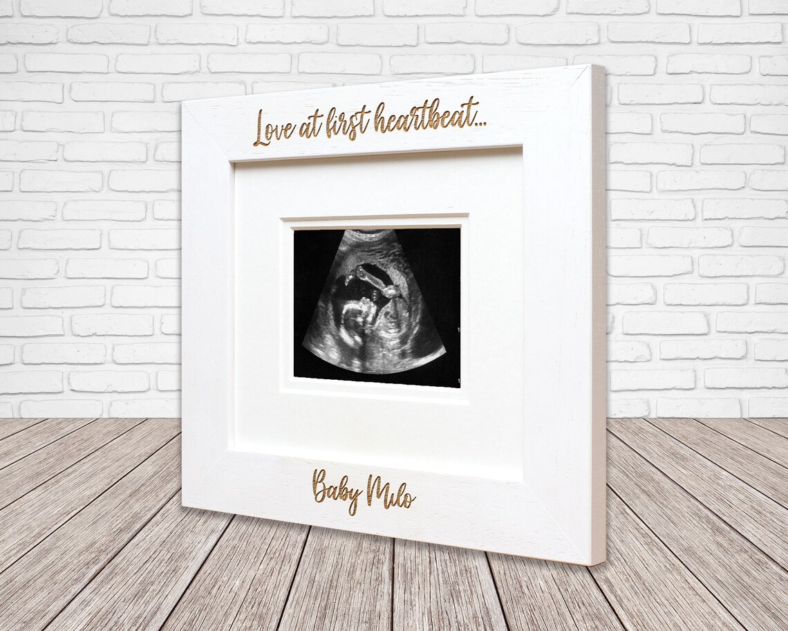 Baby Scan Picture Frame New Dad Gift Baby Shower Gift Baby Etsy