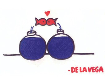 Blank Greeting Cards East Village, all occasion, by De La Vega