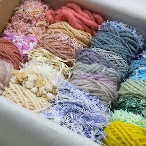 Spring Tapestry Yarn Bundle with Weaving Instruction E-Booklet - 30+ Balls of yarn included