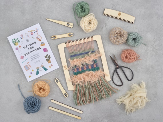 Craft Kit Weaving Frame Loom With Yarn & Tote Bag Choose You Own