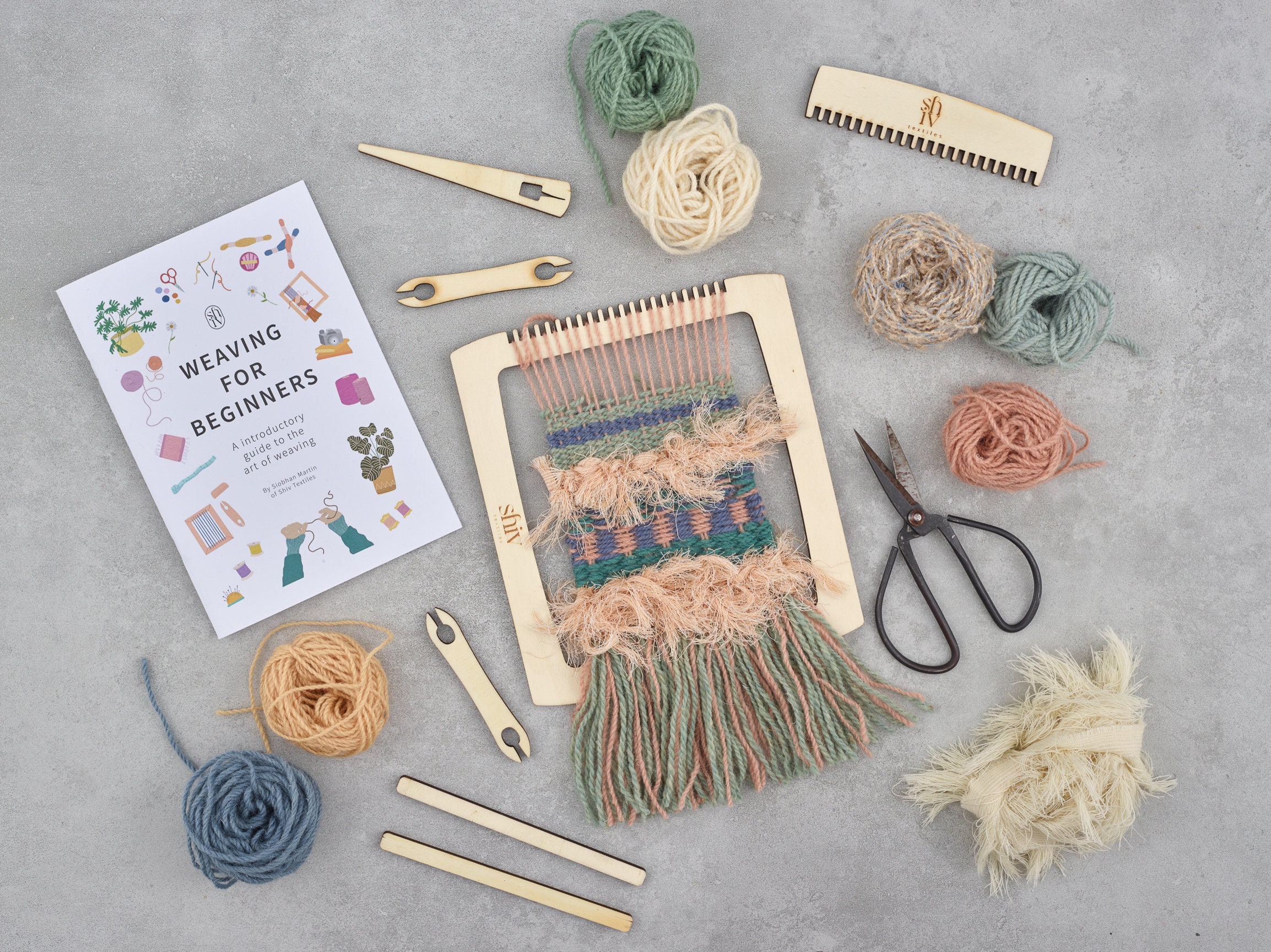 Kids Weaving Loom Kit Sewing Kit for Children DIY Craft Kit 