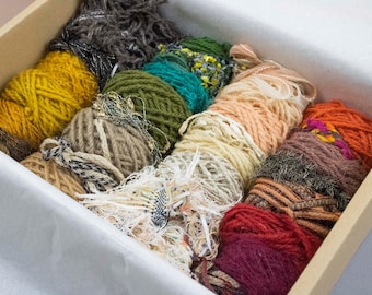 AUTUMN Yarn & Fibre Bundle with Weaving Instruction Booklet