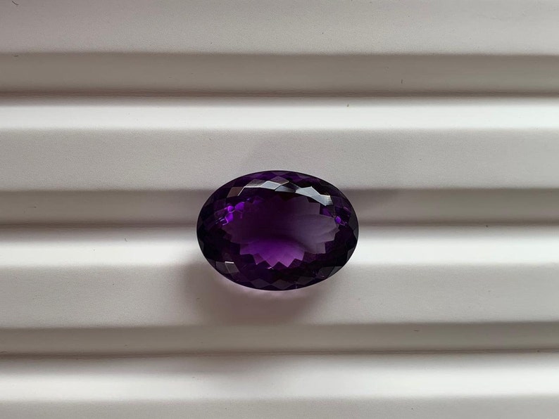1 PC Top Quality Amethyst Oval Shape 22.30 Cts with size 21X15.50 MM