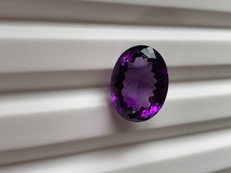 1 PC Top Quality Amethyst Oval Shape 22.30 Cts with size 21X15.50 MM