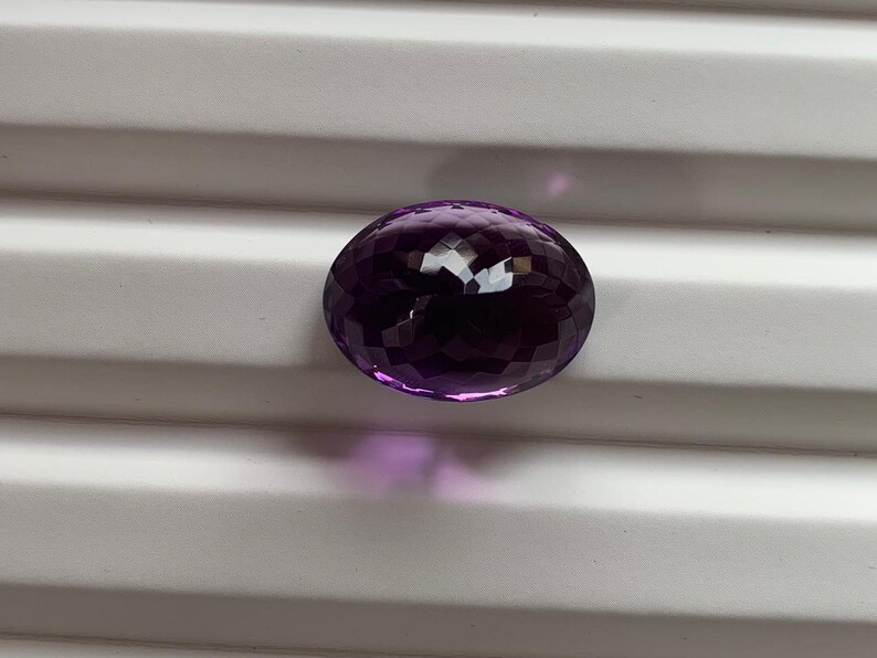 1 PC Top Quality Amethyst Oval Shape 22.30 Cts with size 21X15.50 MM