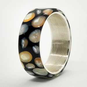 LUXE HAND Black Galaxy Pearl Ring image 8