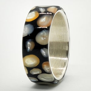 LUXE HAND Black Galaxy Pearl Ring image 9