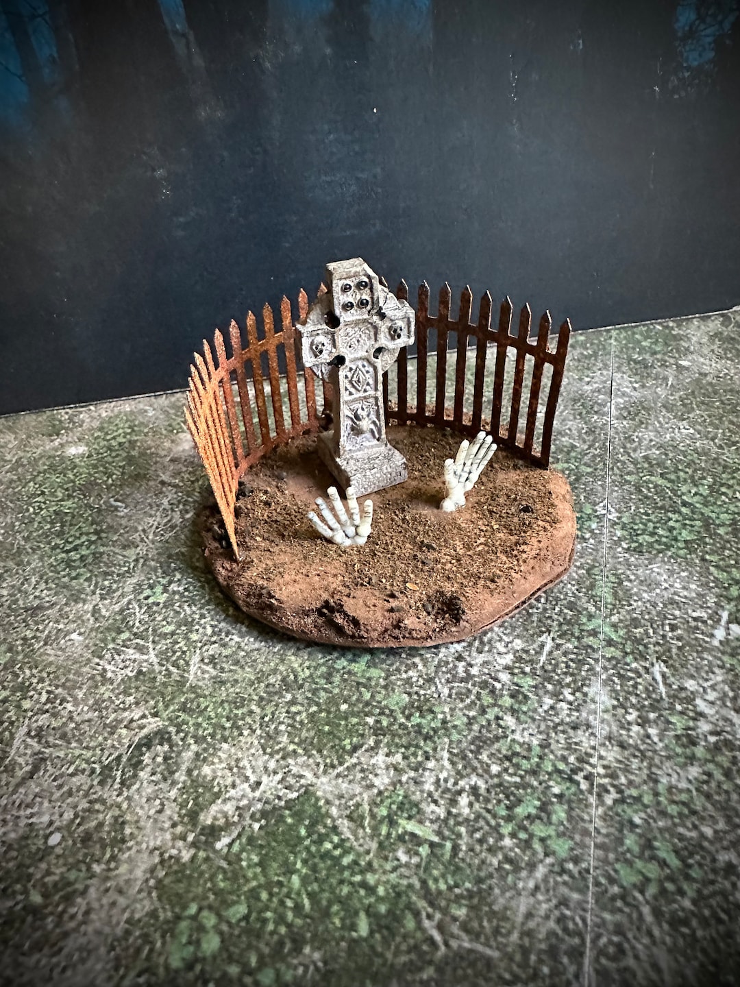 Miniature Graveyard - Groundbreaker - Little Boners Halloween Dollhouse ...