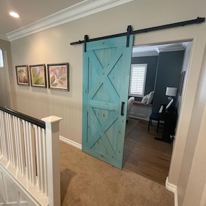 Barn Doors – Any Size – Hardware + Header Included – Sliding Door – Interior - Rustic Farmhouse – Custom - Contemporary - Handmade - Modern