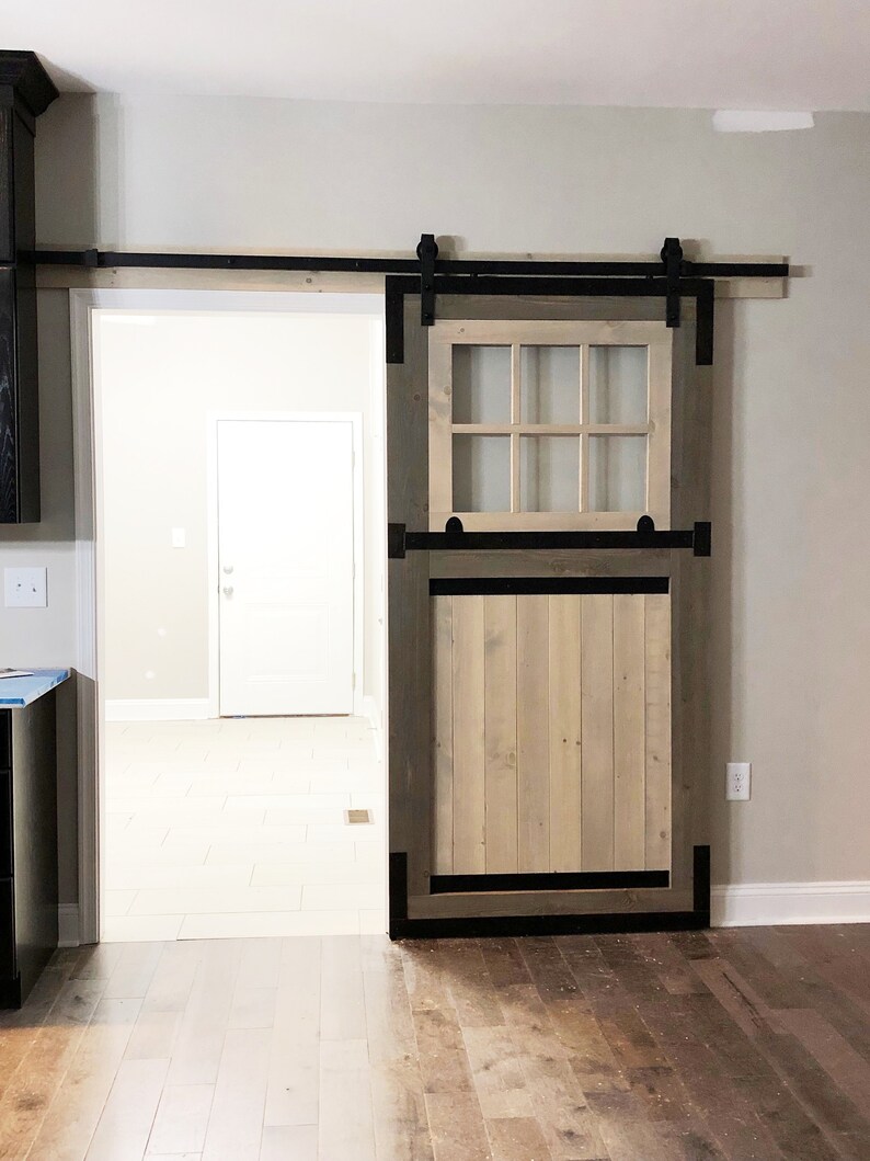 Barn Doors Any Size Hardware and Header Included Sliding Etsy
