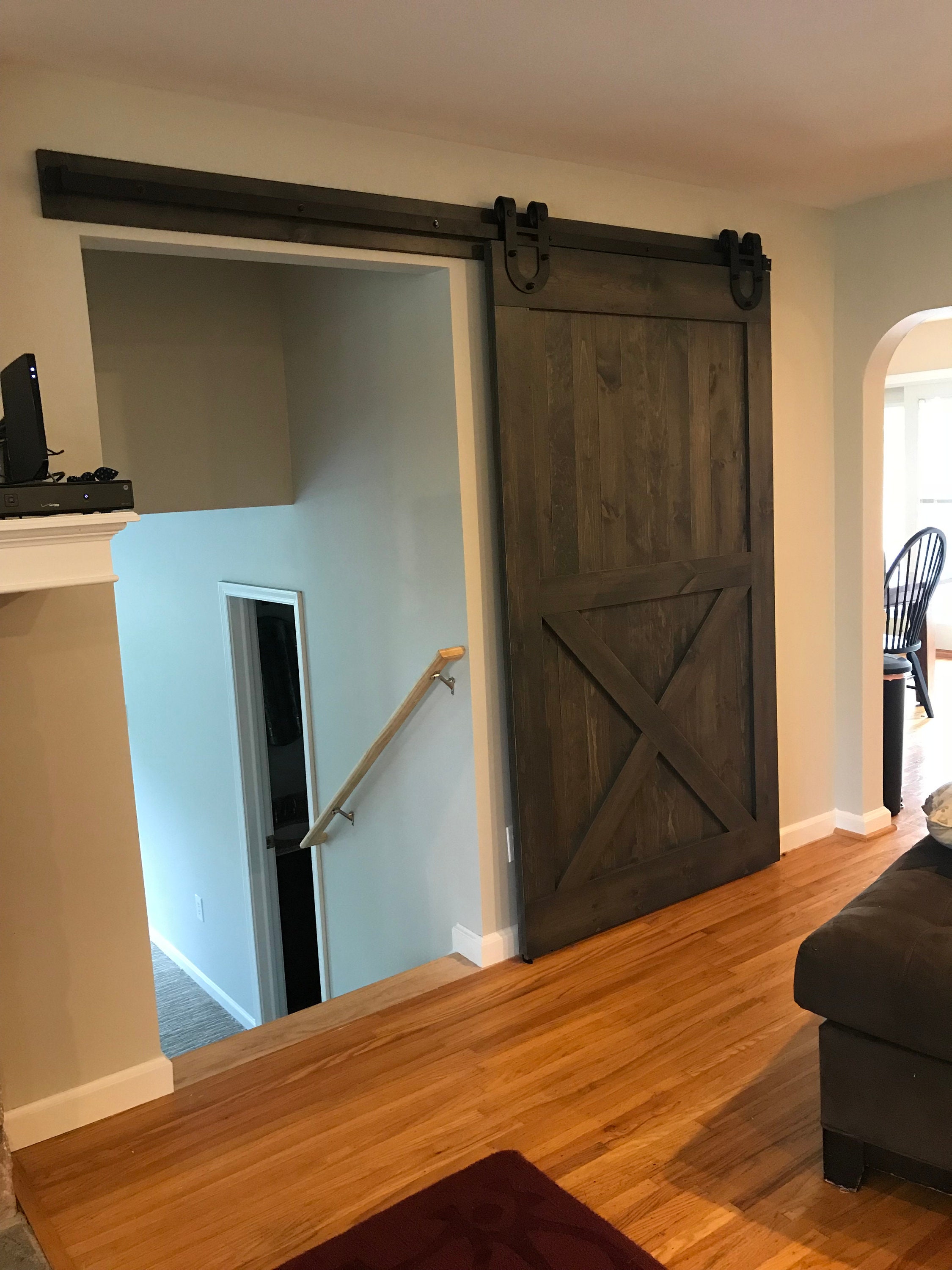Custom Interior Sliding Barn Door - Handmade, Hardware Included - Etsy