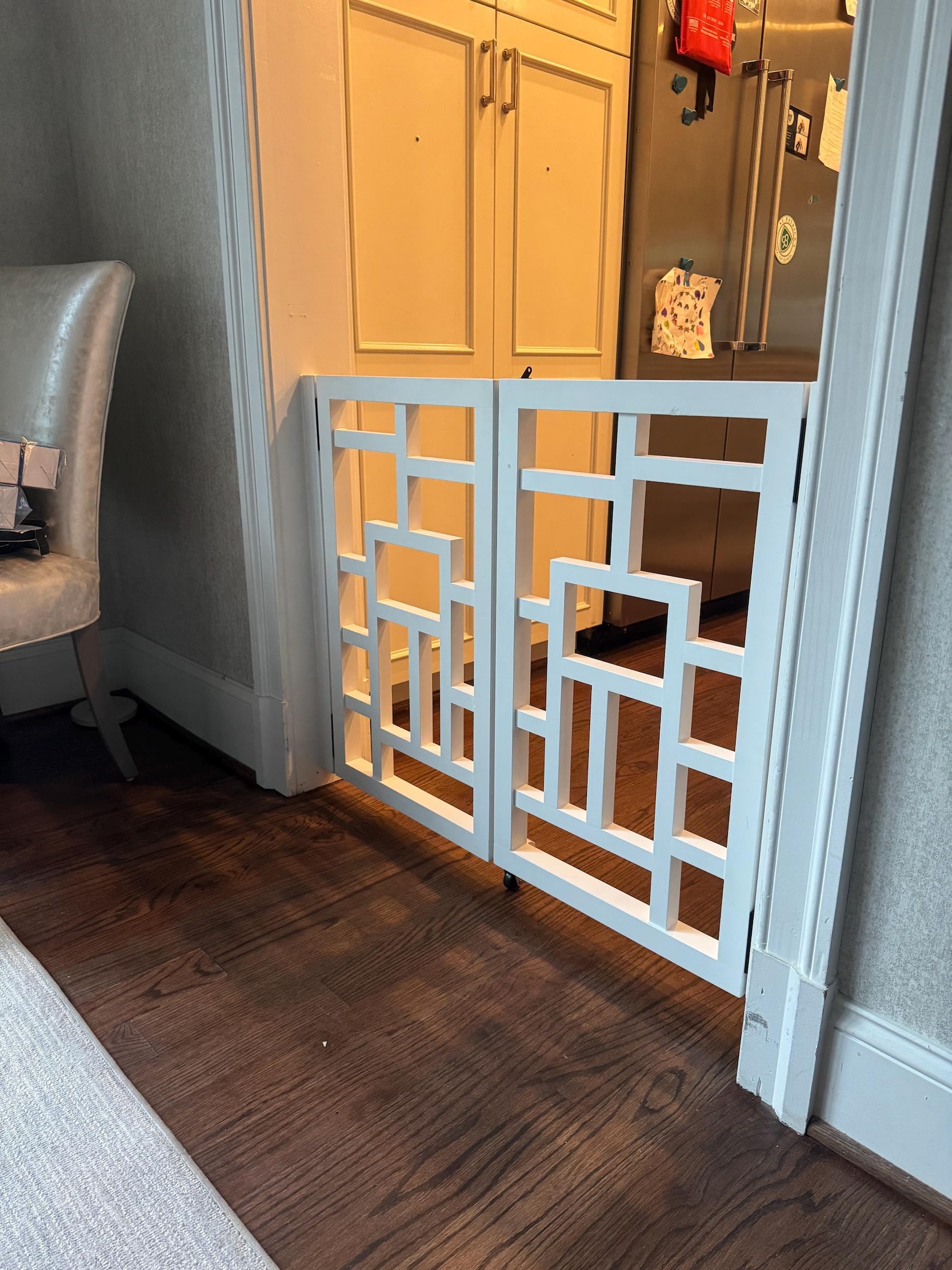 The Gridline Custom Security Gate | Modern Pet and Child Safety Gate ...